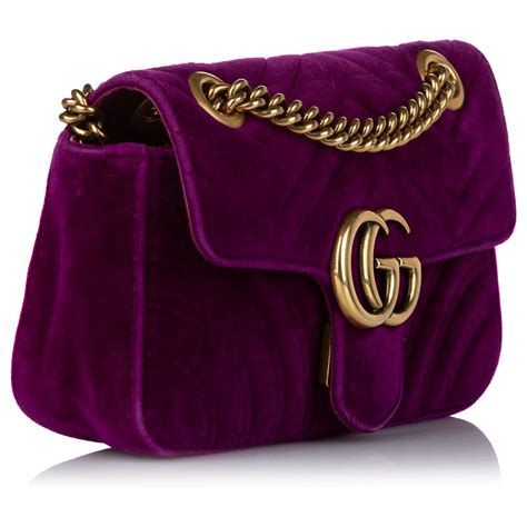 sac gucci gg marmont velours